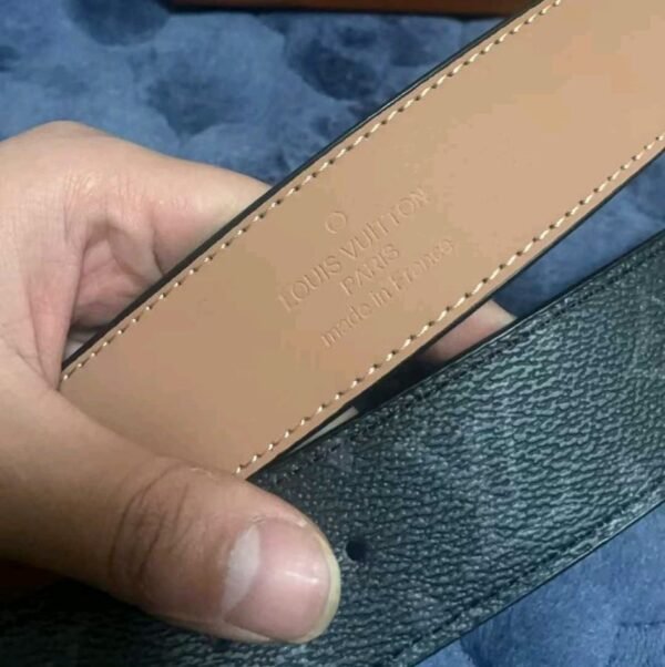 Fashion Big Buckle Genuine Leather Belt - Image 9