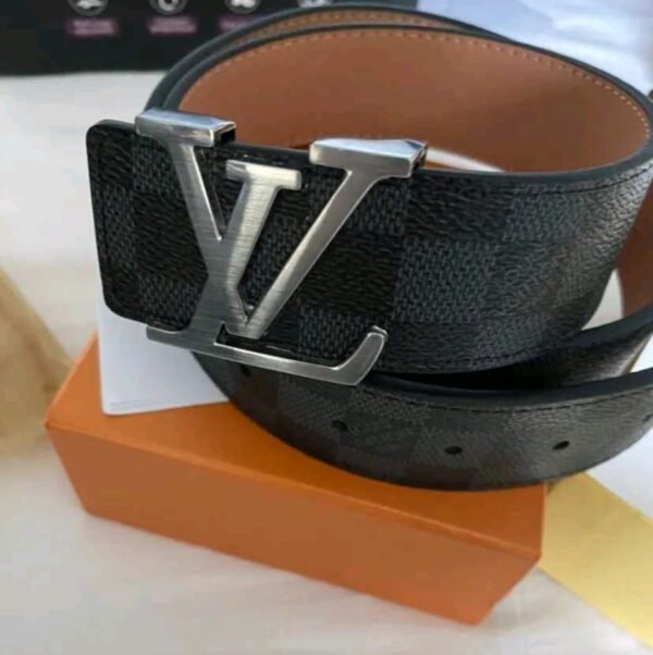 Fashion Big Buckle Genuine Leather Belt