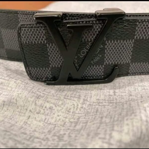 Fashion Big Buckle Genuine Leather Belt - Image 4