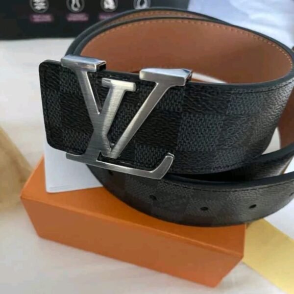 Fashion Big Buckle Genuine Leather Belt - Image 14