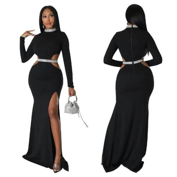 Female Autumn Winter Long Maxi Dress - Image 13