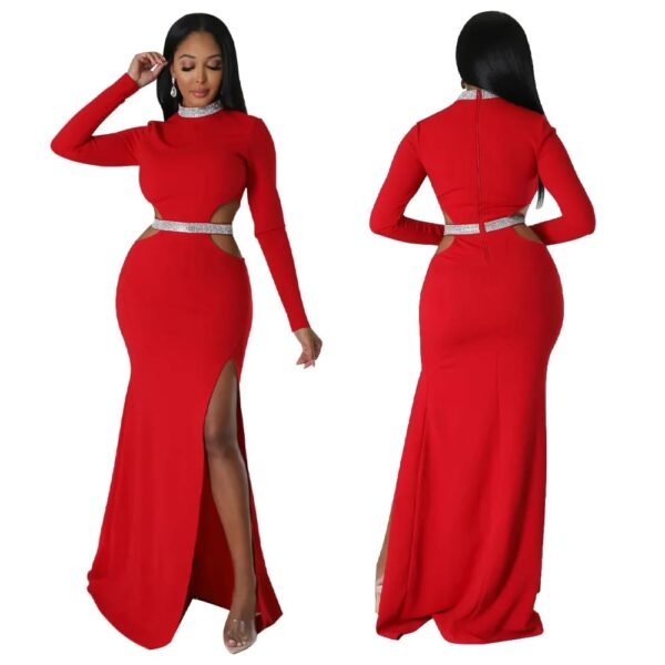 Female Autumn Winter Long Maxi Dress - Image 16