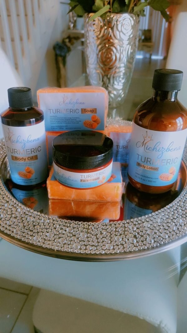 7 Piece All Natural Turmeric Hygienic Set