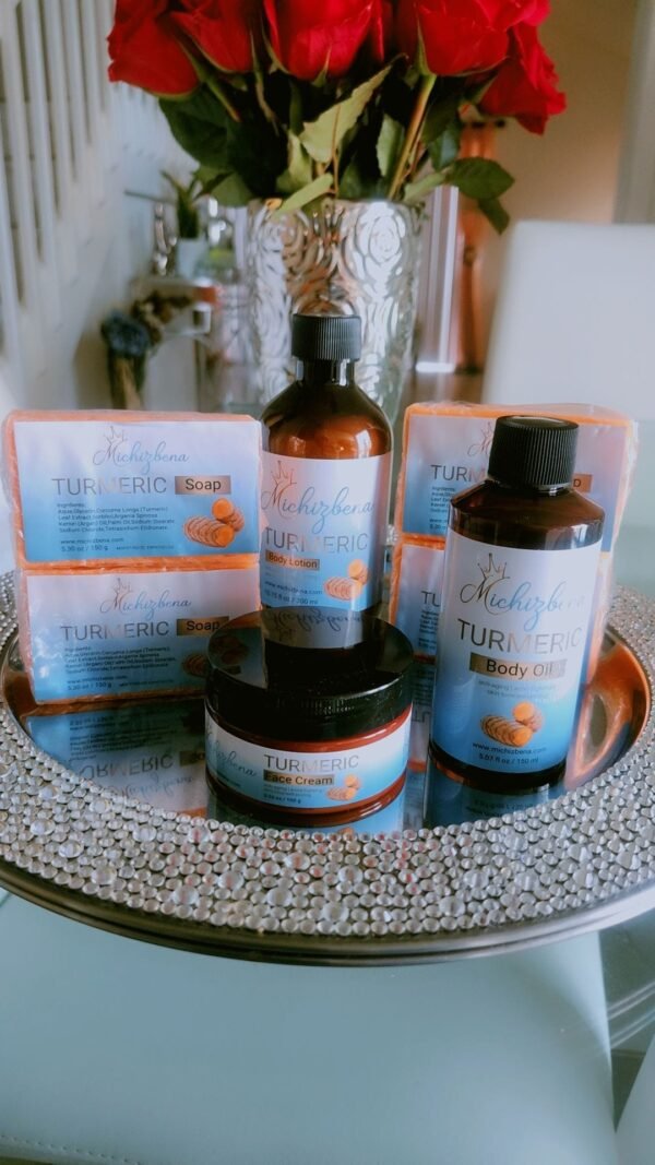 7 Piece All Natural Turmeric Hygienic Set - Image 13
