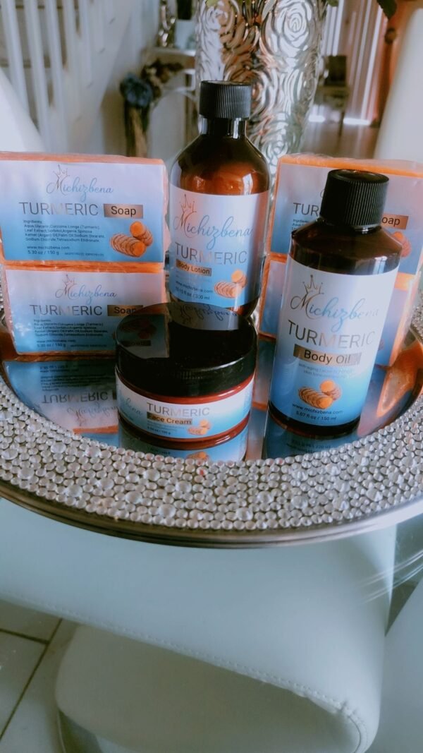 7 Piece All Natural Turmeric Hygienic Set - Image 12