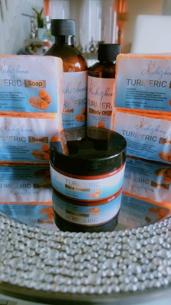7 Piece All Natural Turmeric Hygienic Set - Image 11