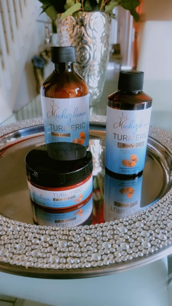 7 Piece All Natural Turmeric Hygienic Set - Image 5