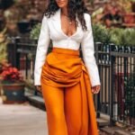 White and Orange