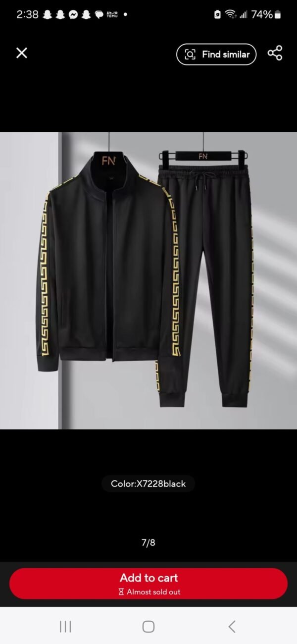 Anti Cotton Spandex Twill Live Popular Cardigan Set - Image 7