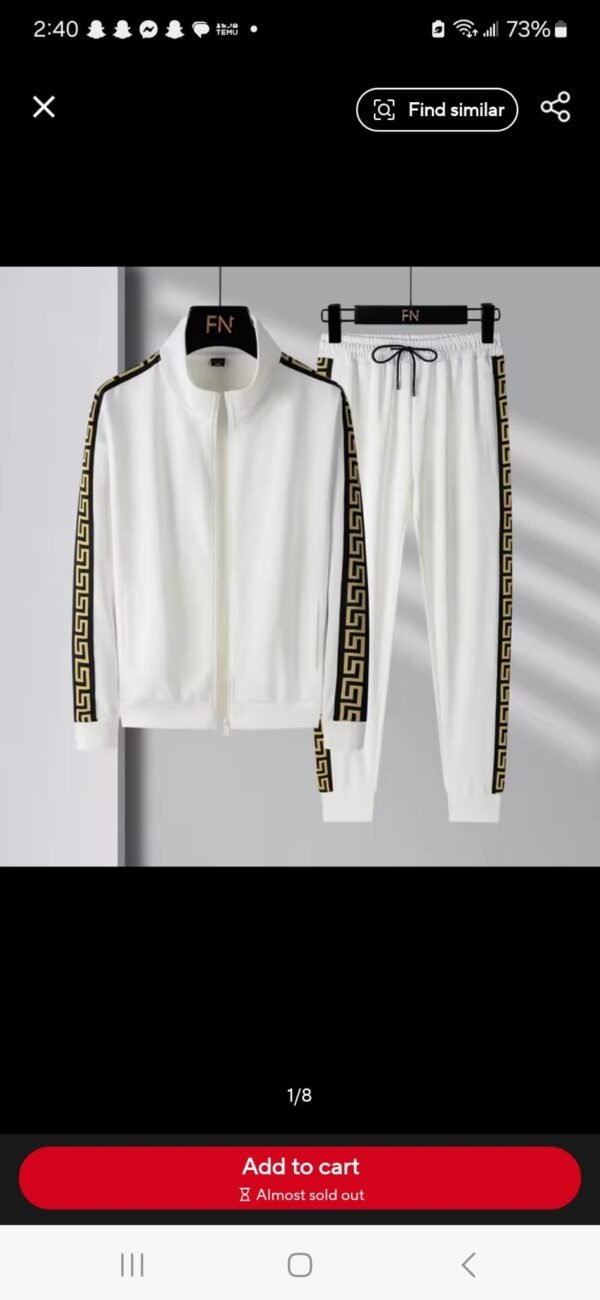 Anti Cotton Spandex Twill Live Popular Cardigan Set - Image 2